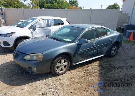 2006 Pontiac Grand Prix z USA, uszkodzony, nr VIN 2G2WP552561240210
